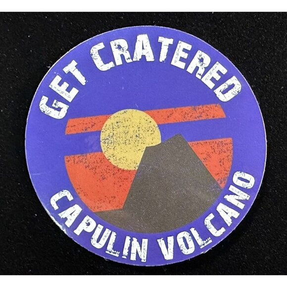 Capulin Volcano National Monument New Mexico Flat Souvenir Fridge Magnet - Picture 1 of 1